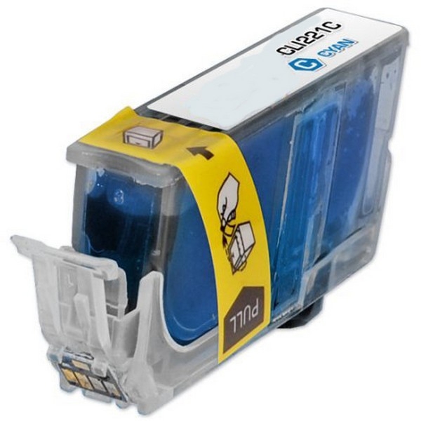 Show details for Compatible 2947B001 (CLI-221C) Cyan Ink Cartridge (420 Yield) Picture of Compatible 2947B001 (CLI-221C) Cyan Ink Cartridge (420 Yield)