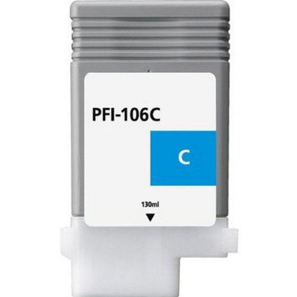Show details for Compatible 6622B001AA (PFI-106C) Cyan Inkjet Cartridge (130 ml) Picture of Compatible 6622B001AA (PFI-106C) Cyan Inkjet Cartridge (130 ml)