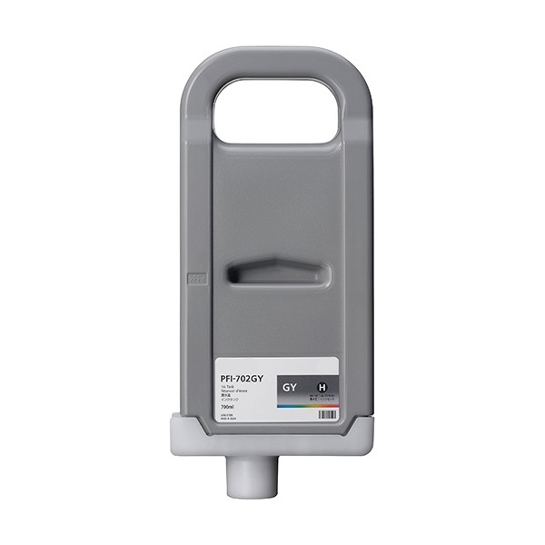 Show details for Compatible 2221B001AA (PFI-702GY) Gray Inkjet Cartridge (700 ml) Picture of Compatible 2221B001AA (PFI-702GY) Gray Inkjet Cartridge (700 ml)