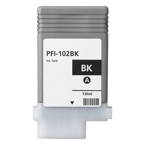 Show details for Compatible 0895B001AA (PFI-102Bk) Black Inkjet Cartridge (130 Yield) Picture of Compatible 0895B001AA (PFI-102Bk) Black Inkjet Cartridge (130 Yield)