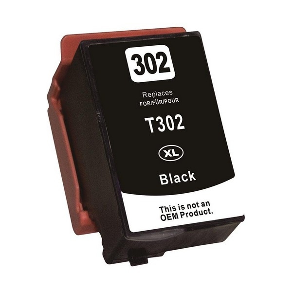Show details for Compatible T302XL020-S (Epson T302XL) High Yield Black Ink Cartridge (550 Yield) Picture of Compatible T302XL020-S (Epson T302XL) High Yield Black Ink Cartridge (550 Yield)