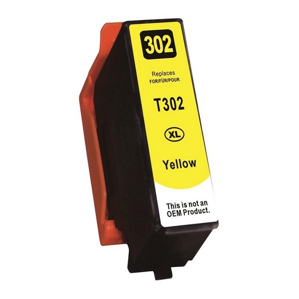 Show details for Compatible T302XL420-S (Epson T302XL) High Yield Yellow Ink Cartridge Picture of Compatible T302XL420-S (Epson T302XL) High Yield Yellow Ink Cartridge