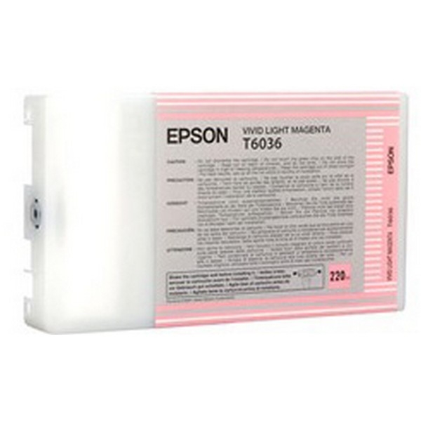 Show details for Compatible T603600 Light Magenta UltraChrome K3 Ink Cartridge (220 ml) Picture of Compatible T603600 Light Magenta UltraChrome K3 Ink Cartridge (220 ml)