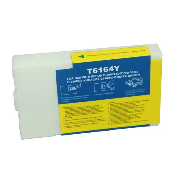Show details for Compatible T616400 (Epson 616) Yellow Inkjet Cartridge (3500 Yield) Picture of Compatible T616400 (Epson 616) Yellow Inkjet Cartridge (3500 Yield)