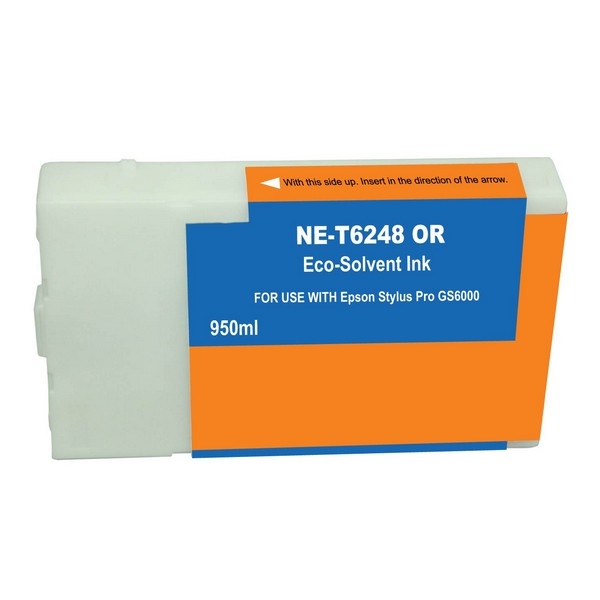 Show details for Compatible T624800 Orange UltraChrome GS Ink Cartridge (950 ml) Picture of Compatible T624800 Orange UltraChrome GS Ink Cartridge (950 ml)