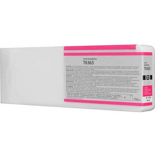 Show details for Compatible T636300 Magenta UltraChrome HDR Ink Cartridge (700 ml) Picture of Compatible T636300 Magenta UltraChrome HDR Ink Cartridge (700 ml)