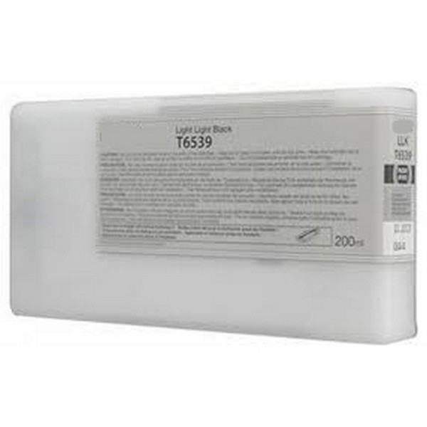 Show details for Compatible T653900 Light Black UltraChrome HDR Ink Cartridge (200 ml) Picture of Compatible T653900 Light Black UltraChrome HDR Ink Cartridge (200 ml)
