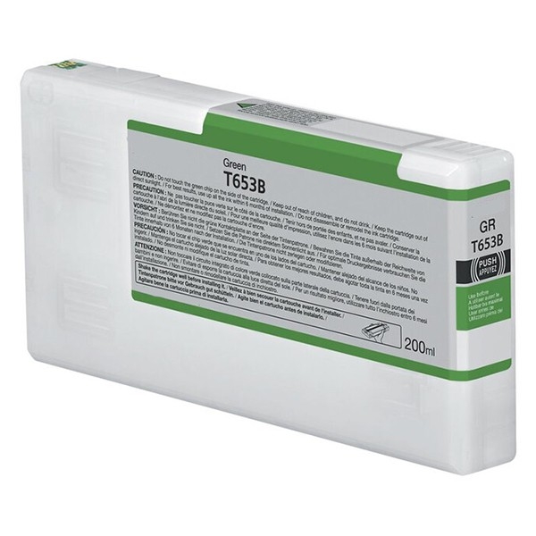 Show details for Compatible T653B00 Green UltraChrome HDR Ink Cartridge (200 ml) Picture of Compatible T653B00 Green UltraChrome HDR Ink Cartridge (200 ml)