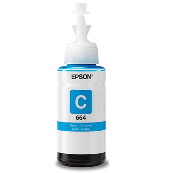 Show details for Compatible T664220 (Epson 664) Cyan Ecotank Ink Bottle (6000 Yield) Picture of Compatible T664220 (Epson 664) Cyan Ecotank Ink Bottle (6000 Yield)