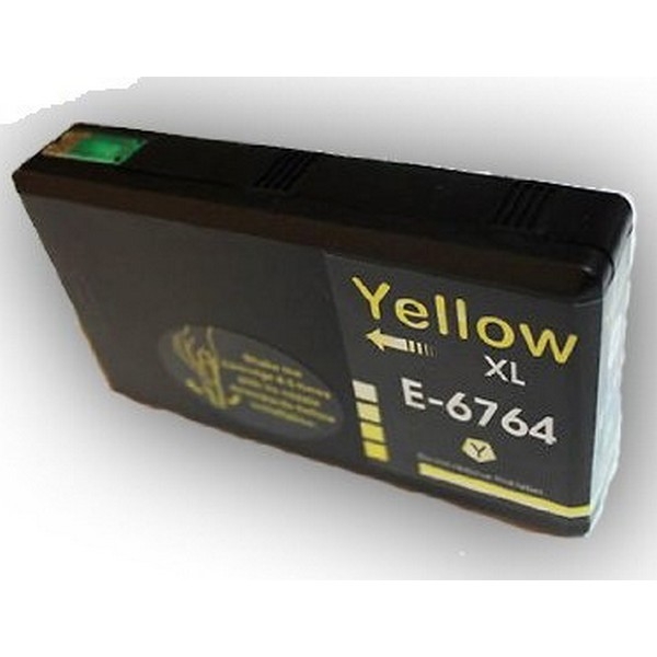 Show details for Compatible T676XL420 (Epson 676XL) High Yield Yellow Inkjet Cartridge (1200 Yield) Picture of Compatible T676XL420 (Epson 676XL) High Yield Yellow Inkjet Cartridge (1200 Yield)
