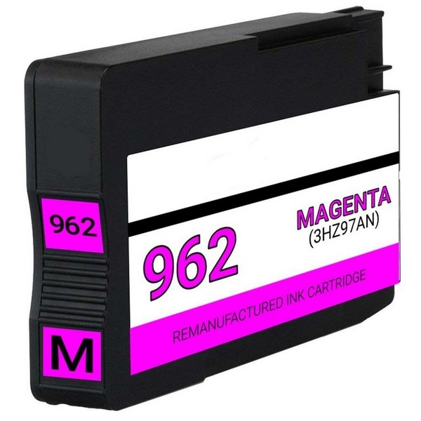 Show details for Compatible 3HZ97AN (HP 962) Magenta Ink Cartridge (700 Yield) Picture of Compatible 3HZ97AN (HP 962) Magenta Ink Cartridge (700 Yield)