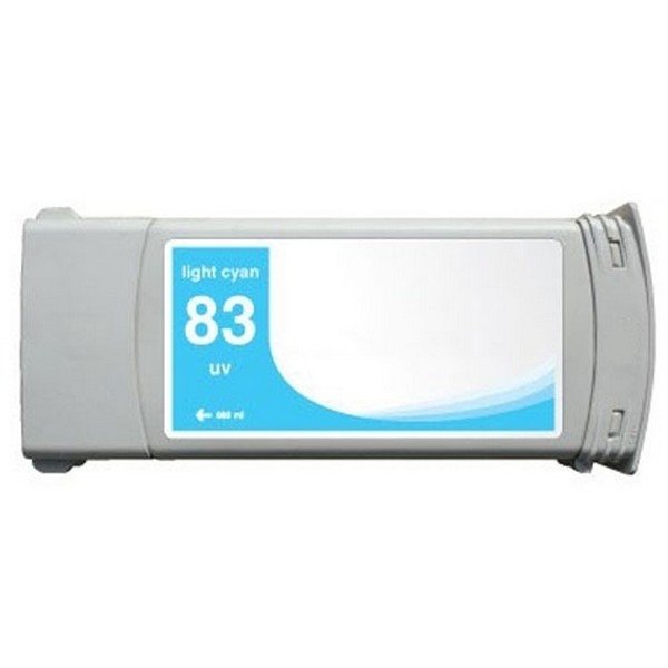 Show details for Compatible C4944A (HP 83) Light Cyan Ink Cartridge Picture of Compatible C4944A (HP 83) Light Cyan Ink Cartridge