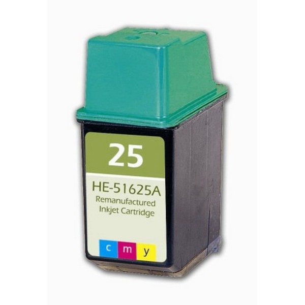 Show details for Compatible 51625A (HP 25) Tri-Color Inkjet Cartridge (250 Yield) Picture of Compatible 51625A (HP 25) Tri-Color Inkjet Cartridge (250 Yield)