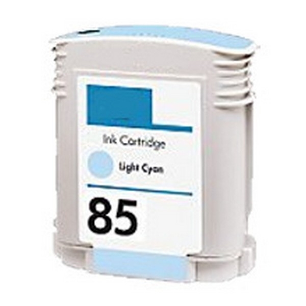 Show details for Compatible C9428A (HP 85) Light Cyan Inkjet Cartridge Picture of Compatible C9428A (HP 85) Light Cyan Inkjet Cartridge