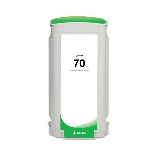 Show details for Compatible C9457A (HP 70) Green Pigment Inkjet Cartridge (130 ml) Picture of Compatible C9457A (HP 70) Green Pigment Inkjet Cartridge (130 ml)