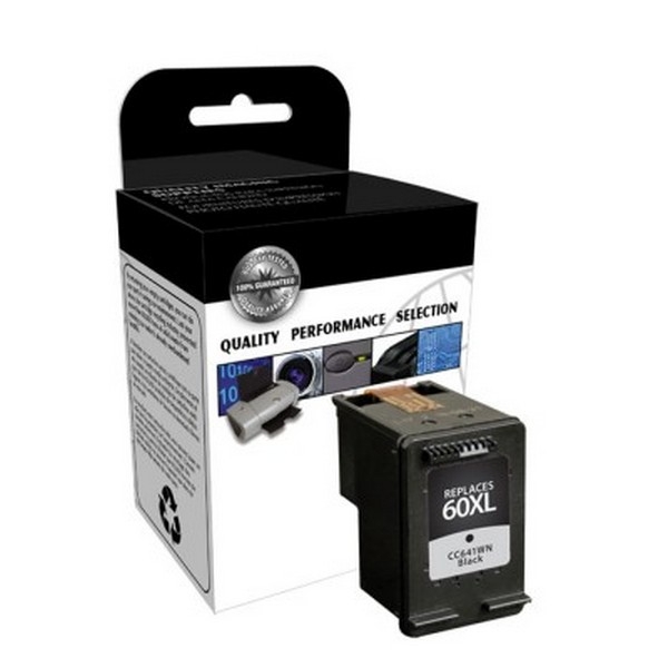 Show details for Compatible CC641WN (HP 60XL) High Yield Black Ink Cartridge (600 Yield) Picture of Compatible CC641WN (HP 60XL) High Yield Black Ink Cartridge (600 Yield)
