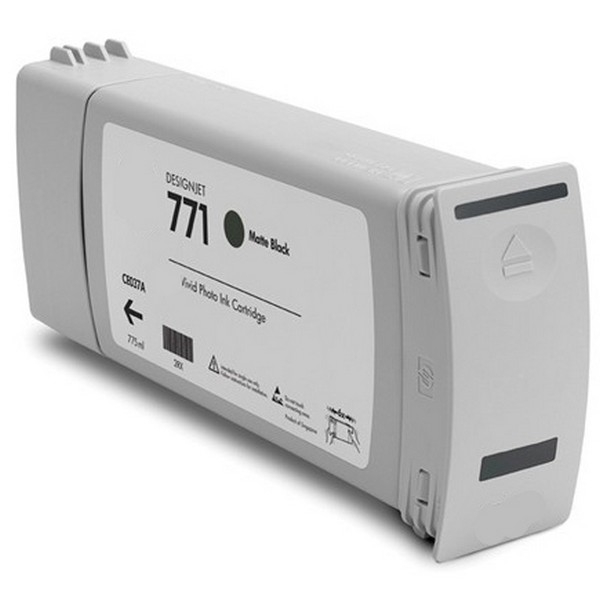 Show details for Compatible CE037A (HP 771) Matte Black Ink Cartridge (775 ml) Picture of Compatible CE037A (HP 771) Matte Black Ink Cartridge (775 ml)