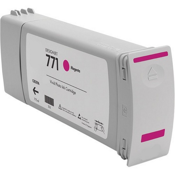 Show details for Compatible CE039A (HP 771) Magenta Ink Cartridge (775 ml) Picture of Compatible CE039A (HP 771) Magenta Ink Cartridge (775 ml)