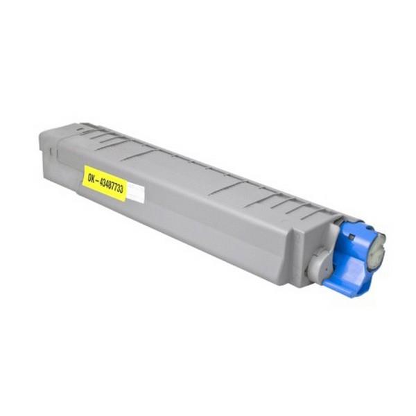 Show details for Compatible 43487733 Yellow Toner Cartridge (6000 Yield) Picture of Compatible 43487733 Yellow Toner Cartridge (6000 Yield)