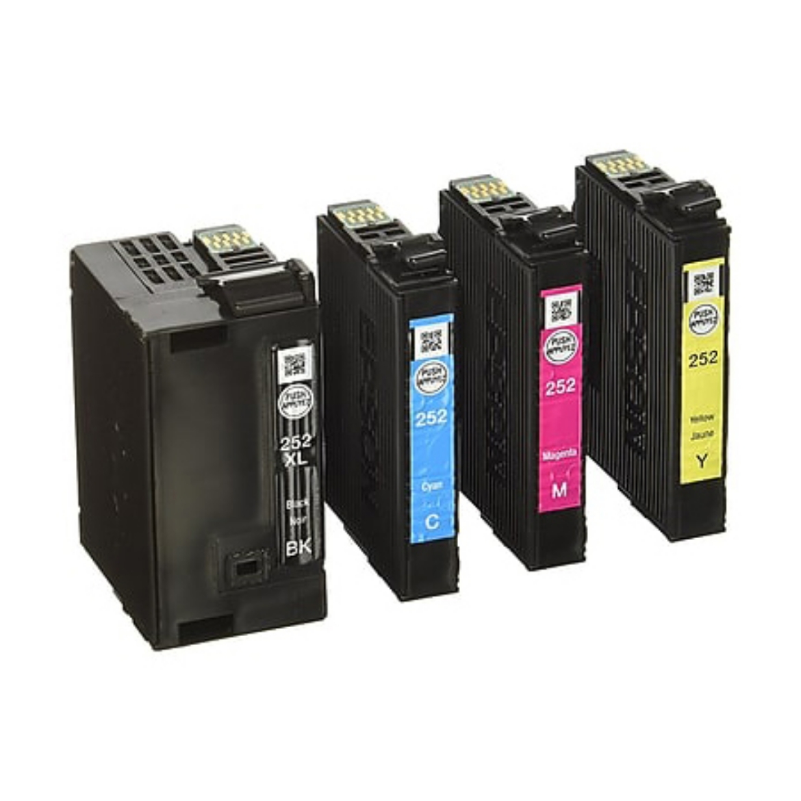 Picture of Value Bundle T252XL120,T252220,T252320,T252420 (Epson T252XL) High Yield Cyan, Magenta, Yellow Ink Cartridges (3 pack) (3 x 1100 Yield)
